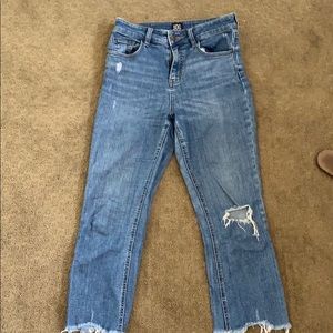 BDG•High rise kick-flare cropped jeans